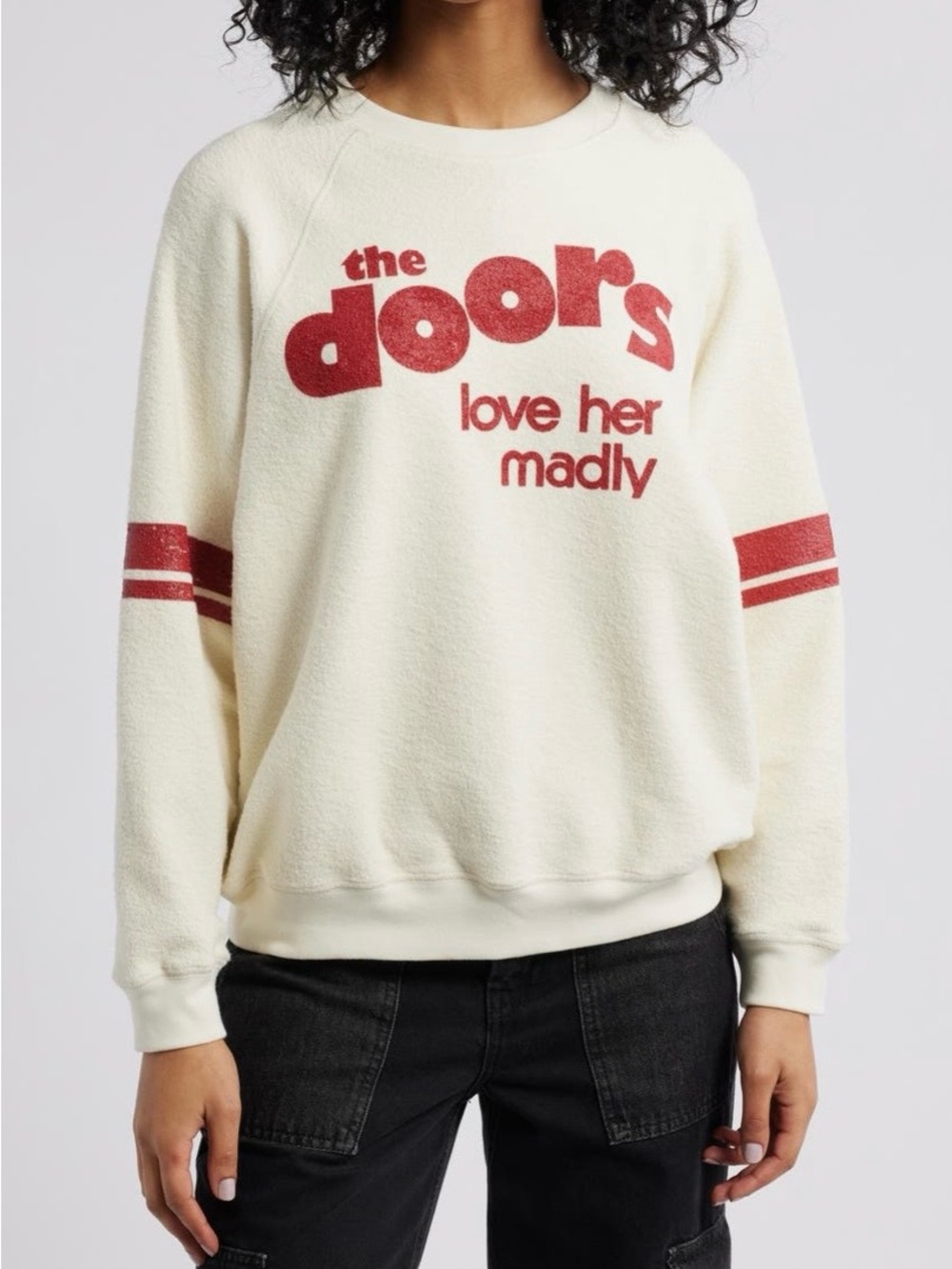 NWT! Daydreamer The Doors Loves Her Madly Sweatshirt ~ S